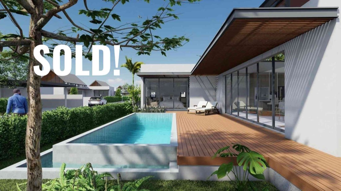 New Modern Villas Project By The Beach