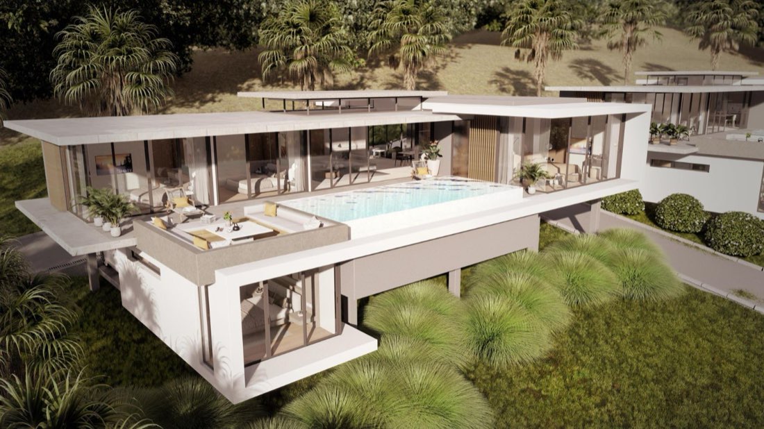 Sea View Villas In An Exclusive Neighborhood